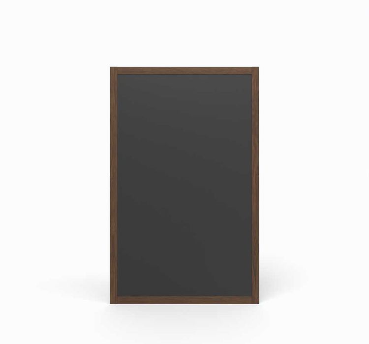 Tablă meniu, cadru din lemn, pentru scriere cu cretă