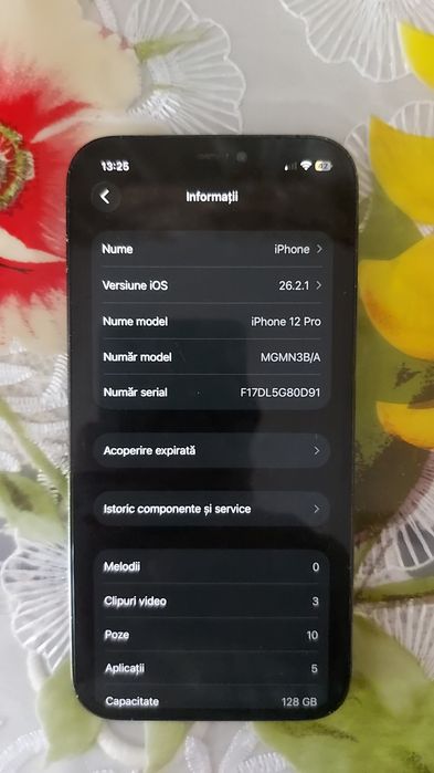 Vând iphone 12 pro 128 GB 74% baterie