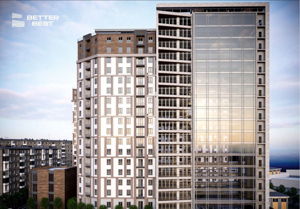 Новостройка 3 этаж, ЖК «Maljaan residence», Шота Руставели, 62 м2