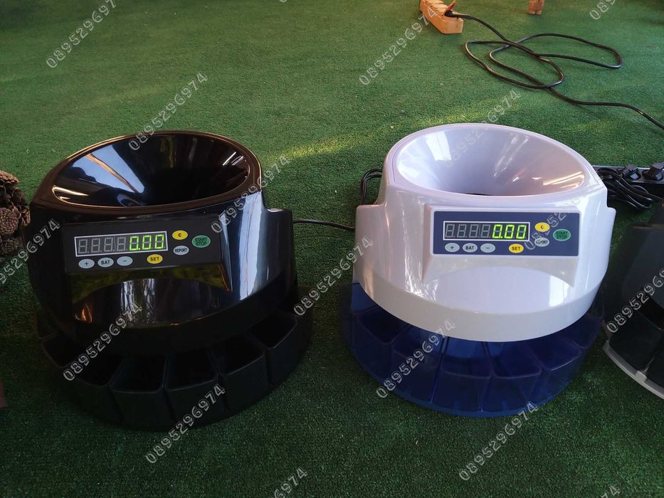 Машина за броене и сортиране на Евро монети и стотинки