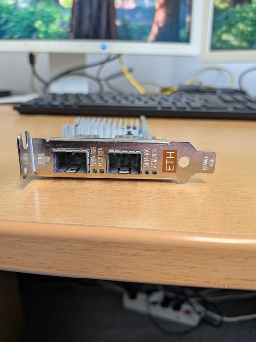 Placă rețea server 10Gb Intel X520-SR2 (Dual Port SFP+)