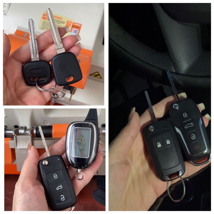 Изготовление ключи авто