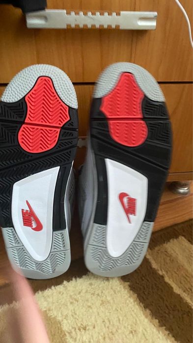 Jordan 4 white cement