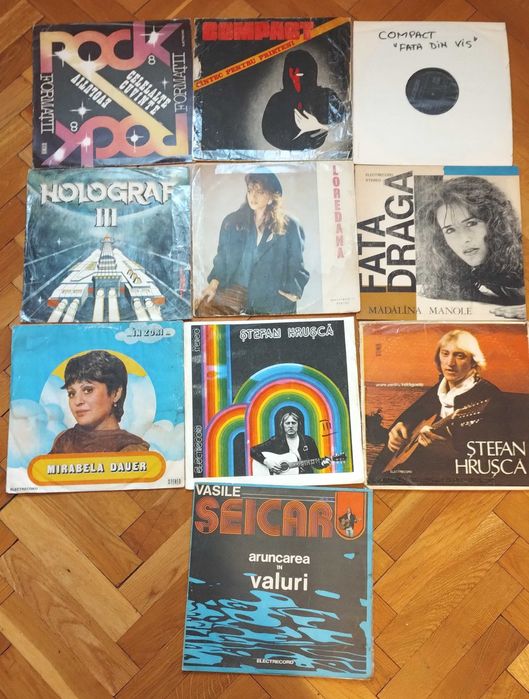 10 disc vinil vinyl muzica romaneasca LOTUL 30