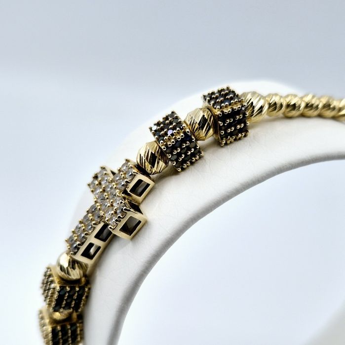 Bratara din aur de 14k cu snur, 6.01g | GlobalCash.ro #LU28102