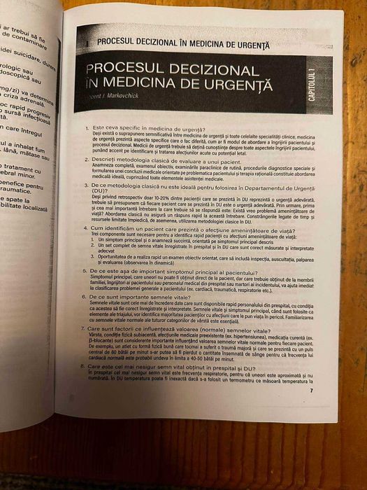 Medicina de Urgenta. Secrete editia 6 - Vincent J. Markovchick