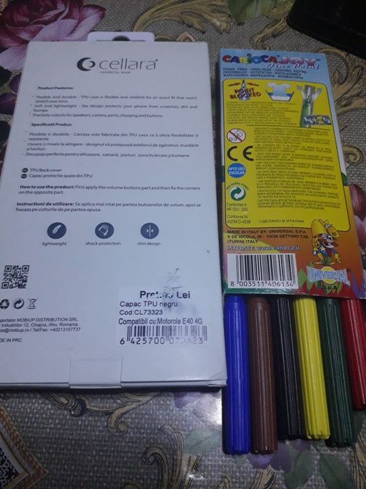 Husa Motorola si set carioce,noi