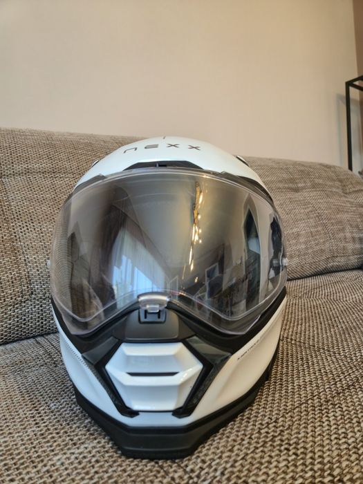 Каска NEXXX.WST3 PLAIN white pearl