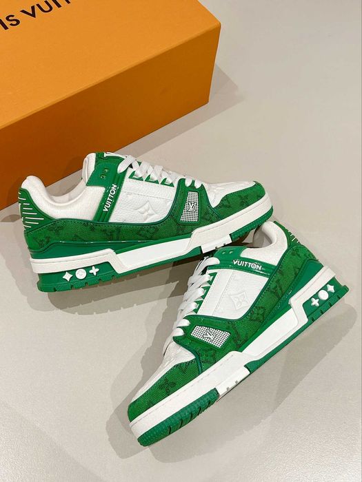 clasic verde LV bărbați femei pantofi