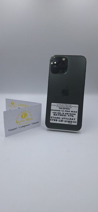 IPhone 13 Pro Max 128 GB 6Gb 77% Baterie Garantie/Factura #54209