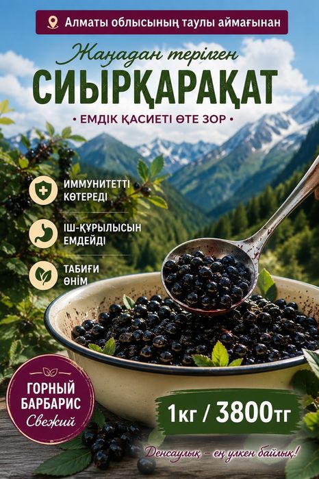 Барбарис горный свежий