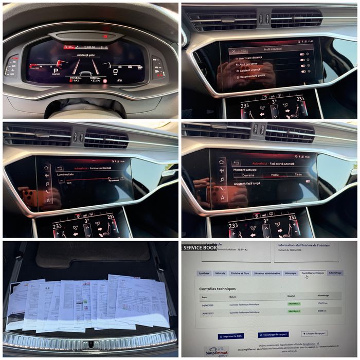 Audi A6 C8 Model 2020 40TDI 204CP Istoric complet / Garantie / Rate avantajoase .