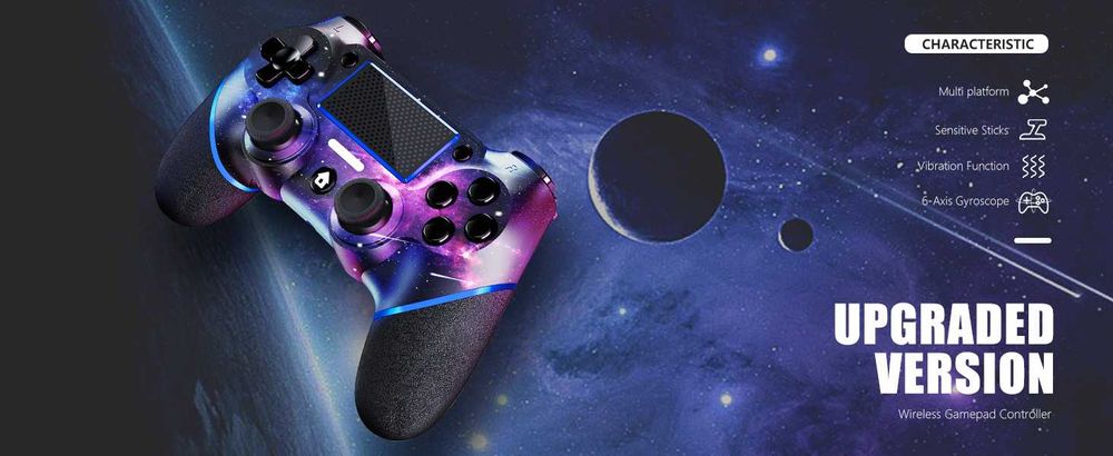 Безжичен контролер AceGamer за PS4- лимитирана серия