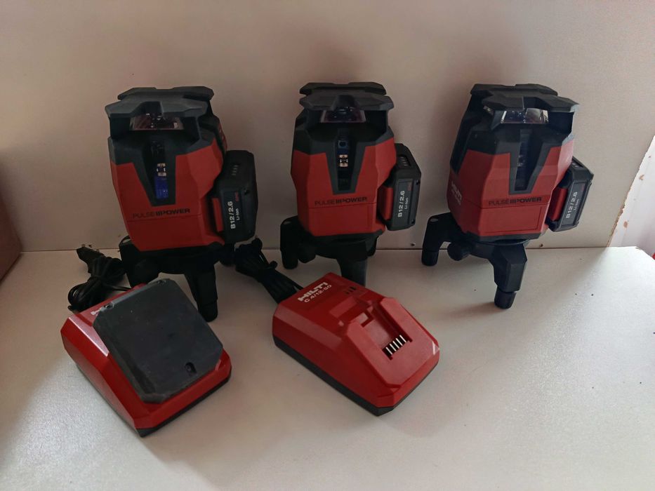 corp Nivela Laser Multiliniar VERDE HILTI PM 40-MG Boloboc HV 360 baterie acumulator 12V