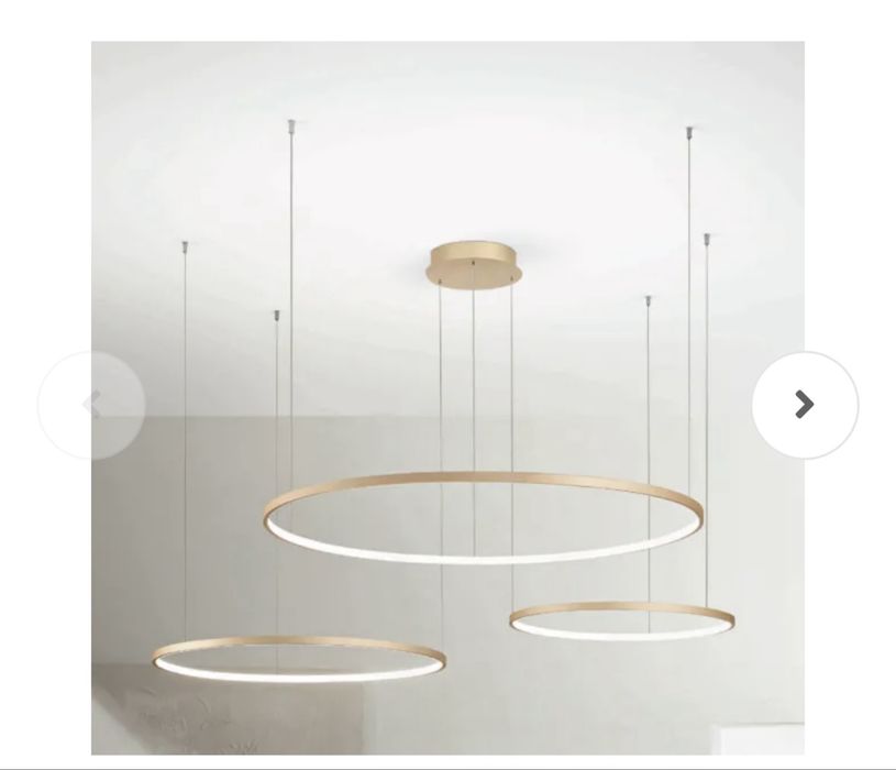 Lustra/candelabru cu 3 leduri, led, corp de iluminat