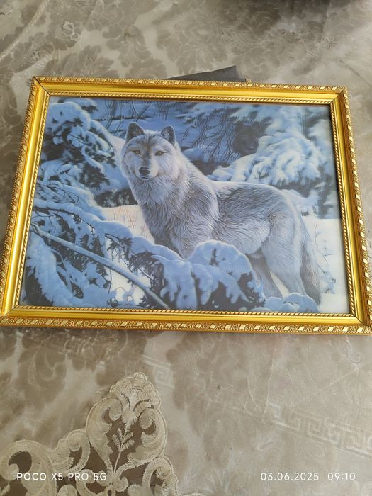 Картина 3 D бури