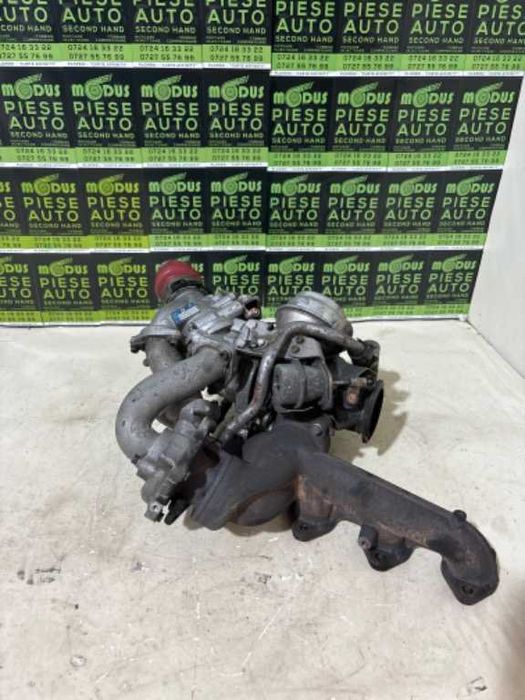 Turbina biturbo BMW Seria 1 E81 hatchback 2.0 204 cp 150 kw cod turbosuflanta 10009700006 7804637-01