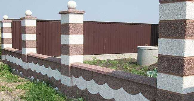 Garduri din BCA, beton