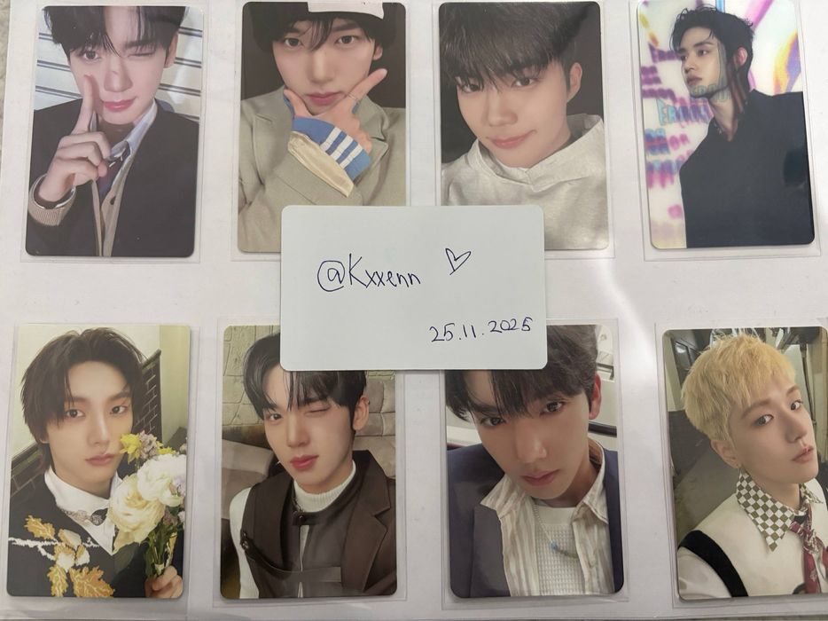 официальные карты stray kids kpop