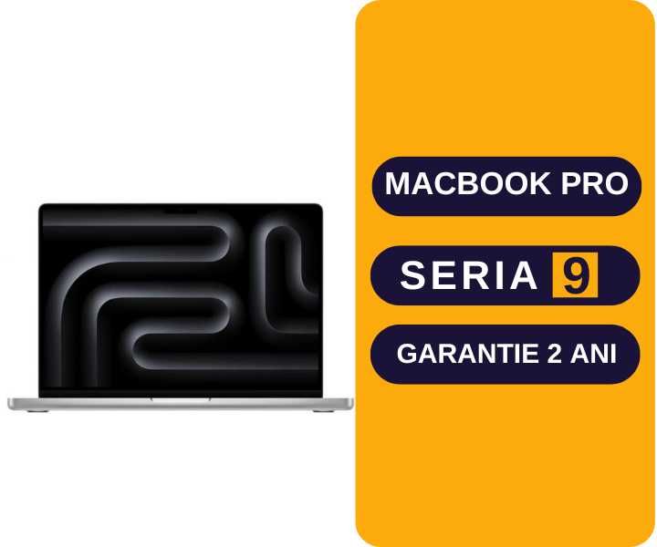 MacBook Pro / Max /  14" / 16" / M1 / M2 / M3 / M4 / Garantie 2 ani / Seria9.ro
