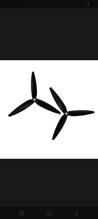 Пропельлер 7 розвые свет