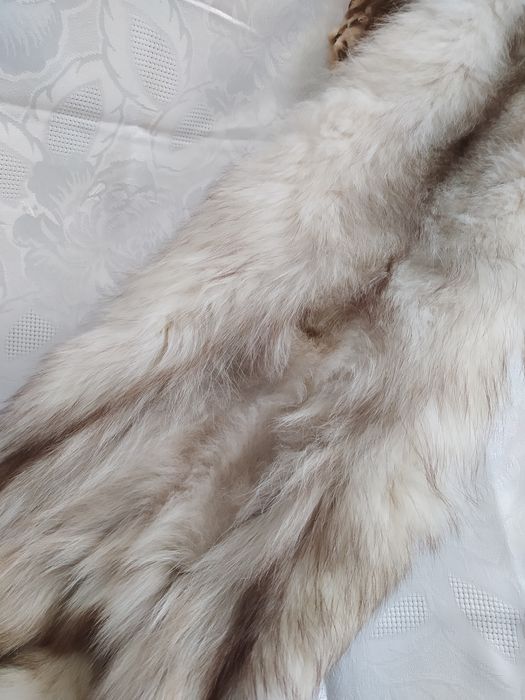 Яка от сребърна лисица