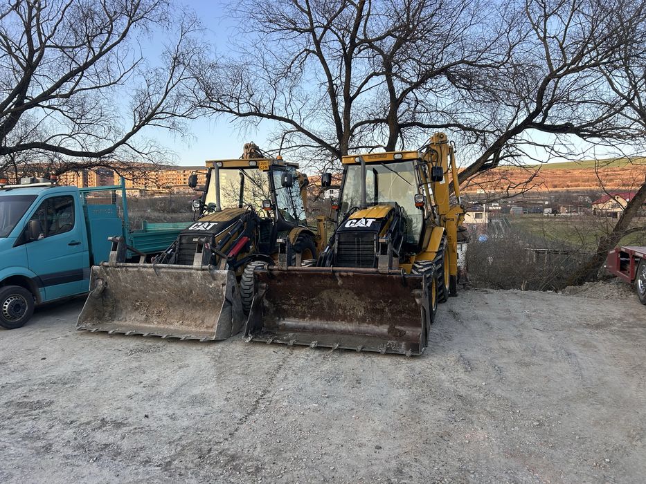 Buldoexcavator caterpillar 428D Cat 2005