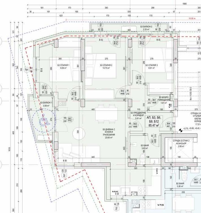 Продава се Четиристаен апартамент в Търговище, Център - 101 кв.м за 1298 €/кв.м - Снимка #1