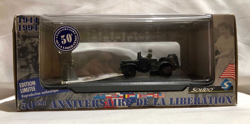 Solido Dodge WC56 Command Car US 1944 metal cu cutie originala