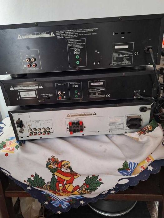 Linie Kenwood ,Deck dublu KX-W4080.CD DP-1080,Statie receiver KR-A2080
