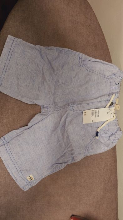 Nou pantaloni scurti din in HM 7 8 ANI