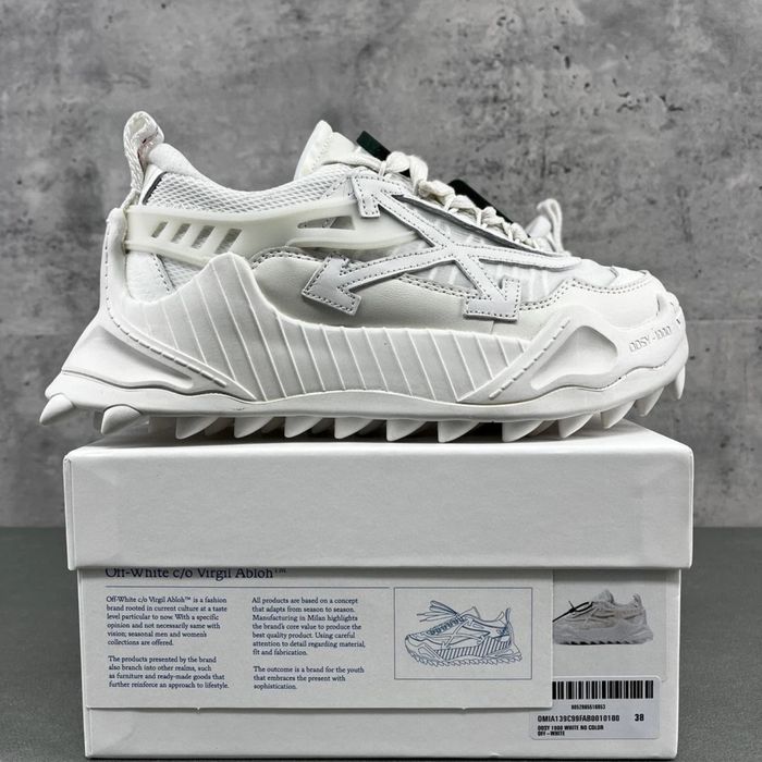 Off white ODSY 1000! Piele naturala! + ACCESORII