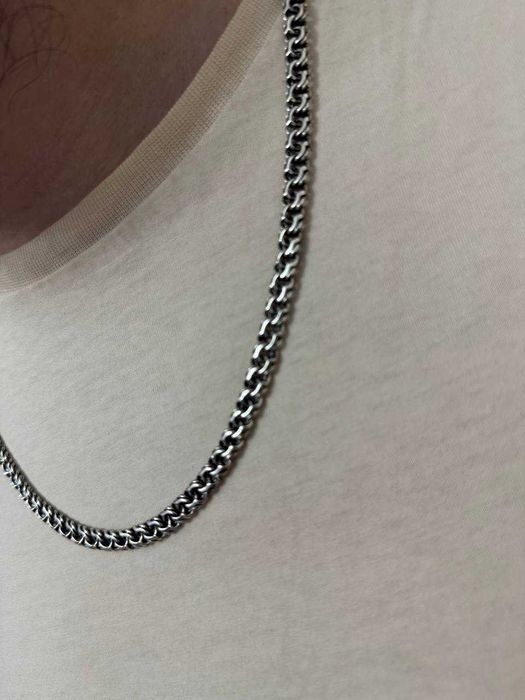 серебряная цепь ручной работы арабский бисмарк бессмертная классика