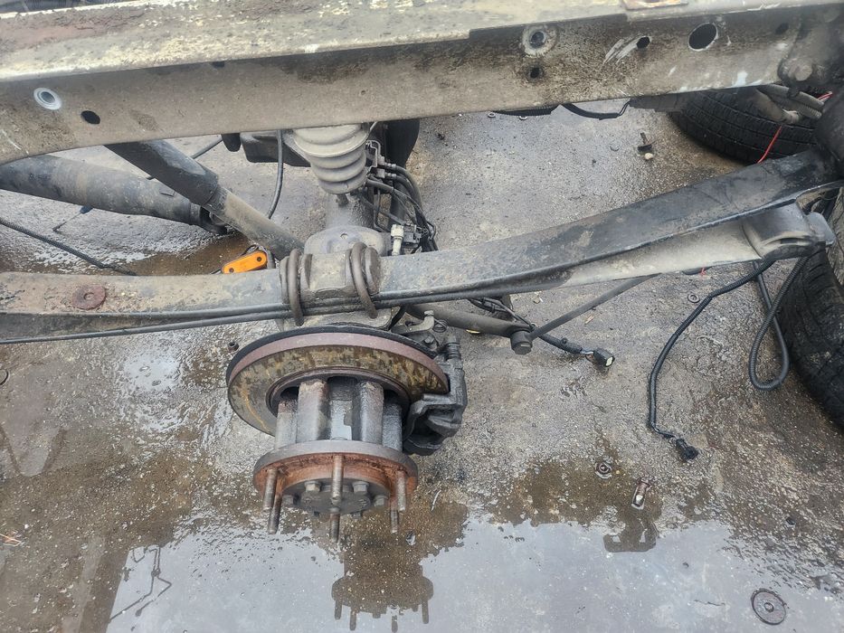 Punte spate completa roti duble Ford transit euro 6