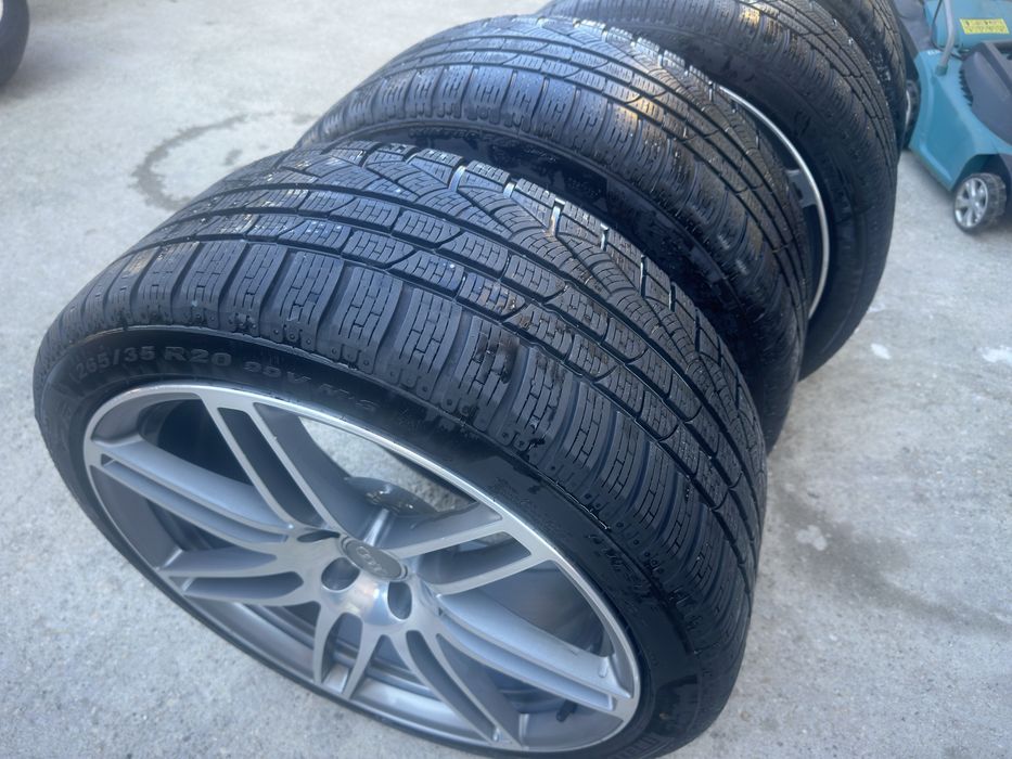 Vand Jante Originale Audi 20 Inch S7 S8 S6 S5 cu Anvelope Pirelli M+S