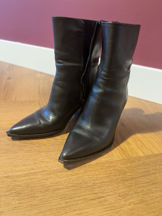 Cizme piele naturala Zara 37