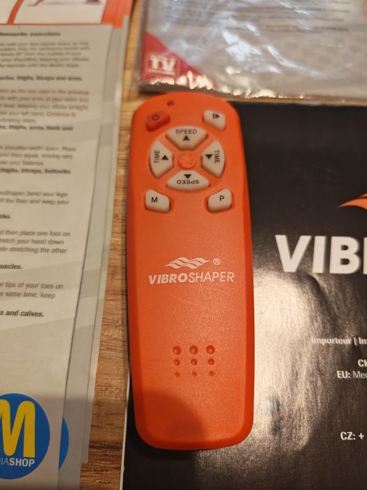 Aparat vibromasaj Vibroshaper Fitness + Husa de brat telefon