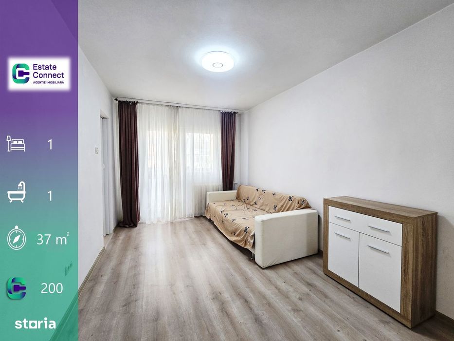 Garsoniera confort 1 de inchiriat, etaj 2 - Micalaca