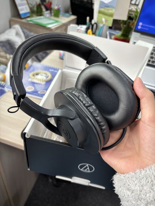 Продам наушники audio-technica ATH-M20x
