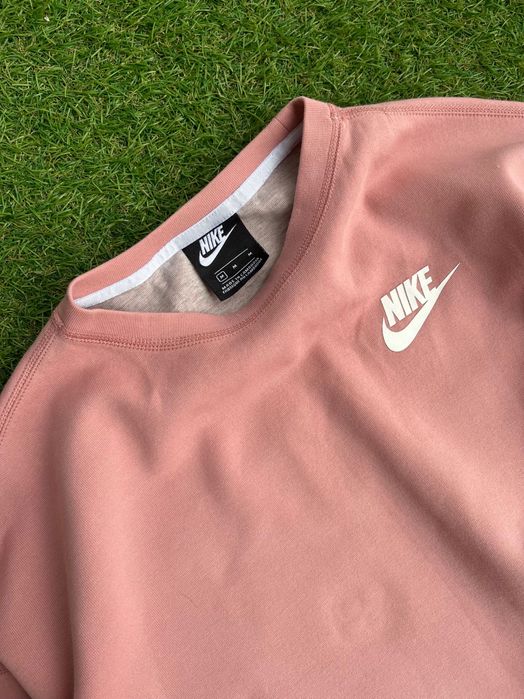 Дамска блузка : Nike Women's Sportswear Tech Fleece Jumper, Pink, M