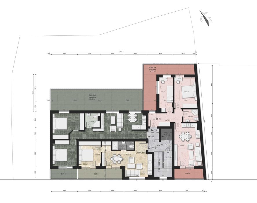 Дава се под наем Двустаен апартамент в София, Надежда 2 - 69 кв.м за 111296 € - Снимка #2