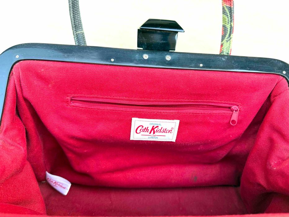 Cath Kidston Superba Geanta Floral Print Handbag Original UK