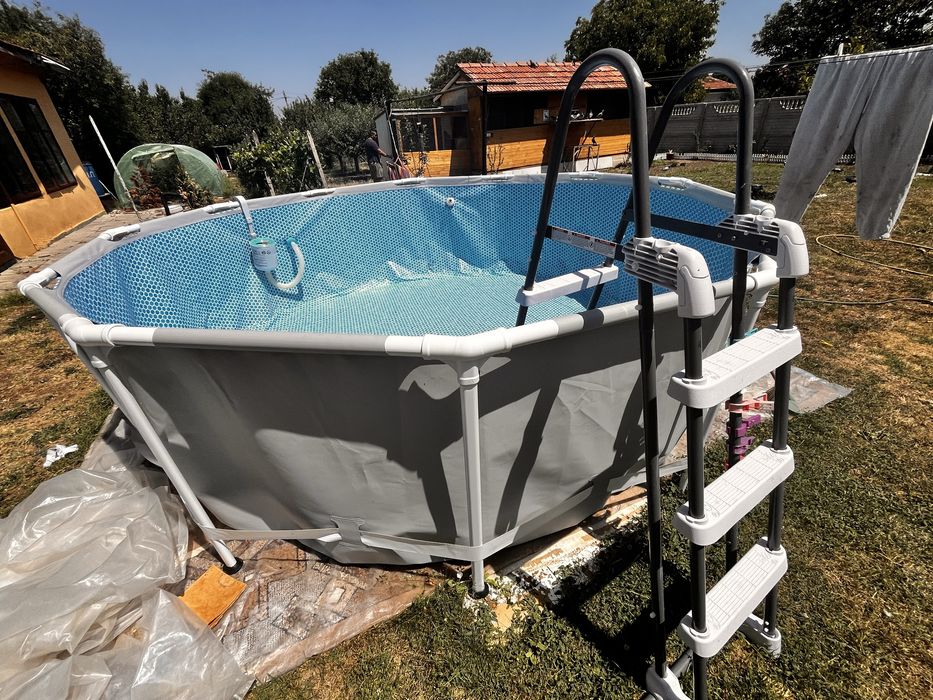 Басейн Intex Помпа  покривало