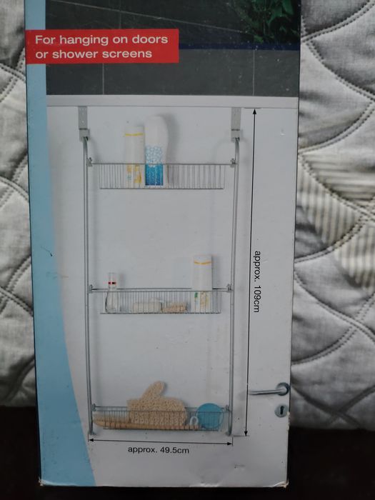 Етажерка за баня, за врата