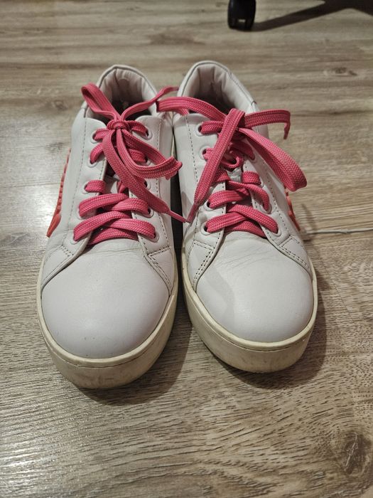 Moschino дамски кецове естествена кожа