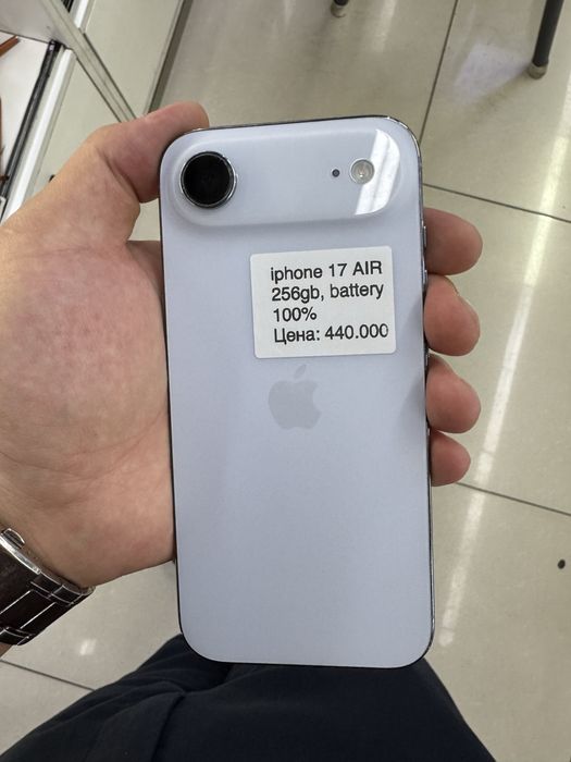 iPhone air 256gb 100%