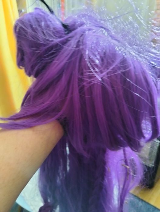 Perucă violet măsura M L