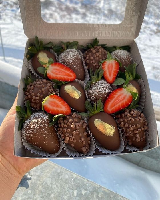 Клубника в шоколаде