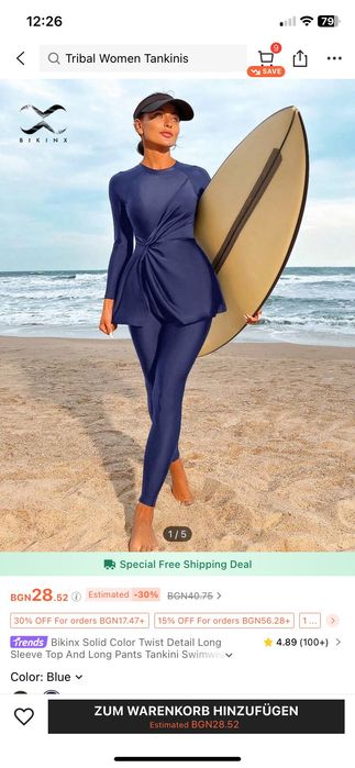 Дамски бански костюми