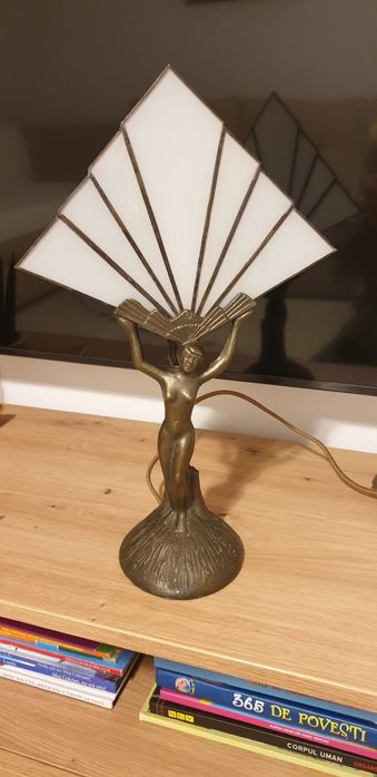 Accesoriu decorațiune lumina vintage colectie zamac Anglia 1950